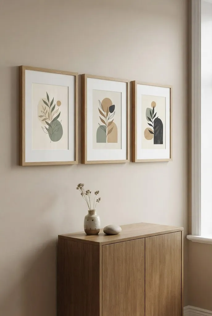 studio apartment wall art ideas