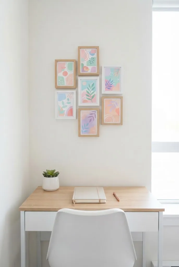 Framed Postcard Wall