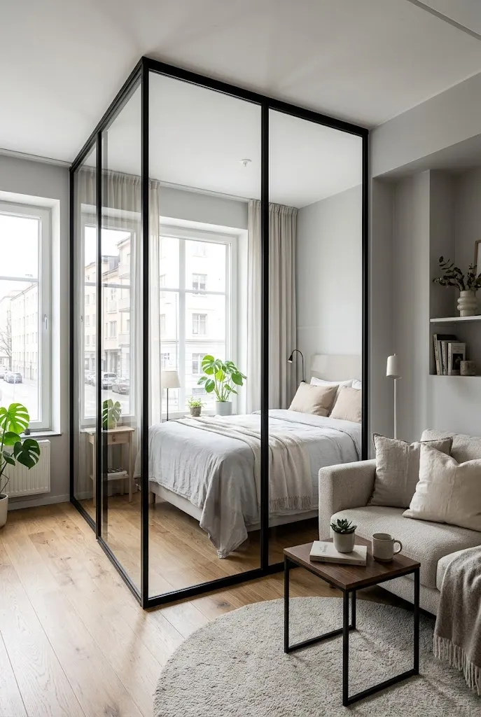 Glass Panel Divider