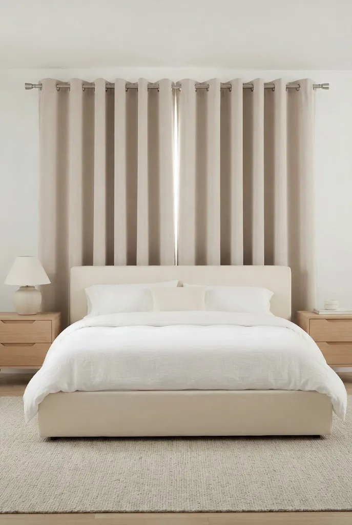 Grommet Top Modern Fold