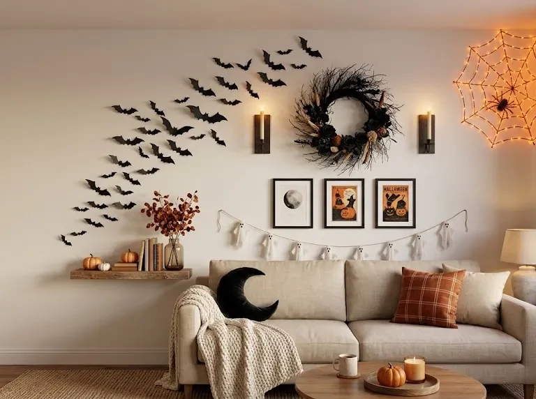 Halloween Apartment Wall Decor Ideas