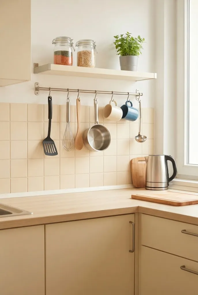 Hang Kitchen Rails