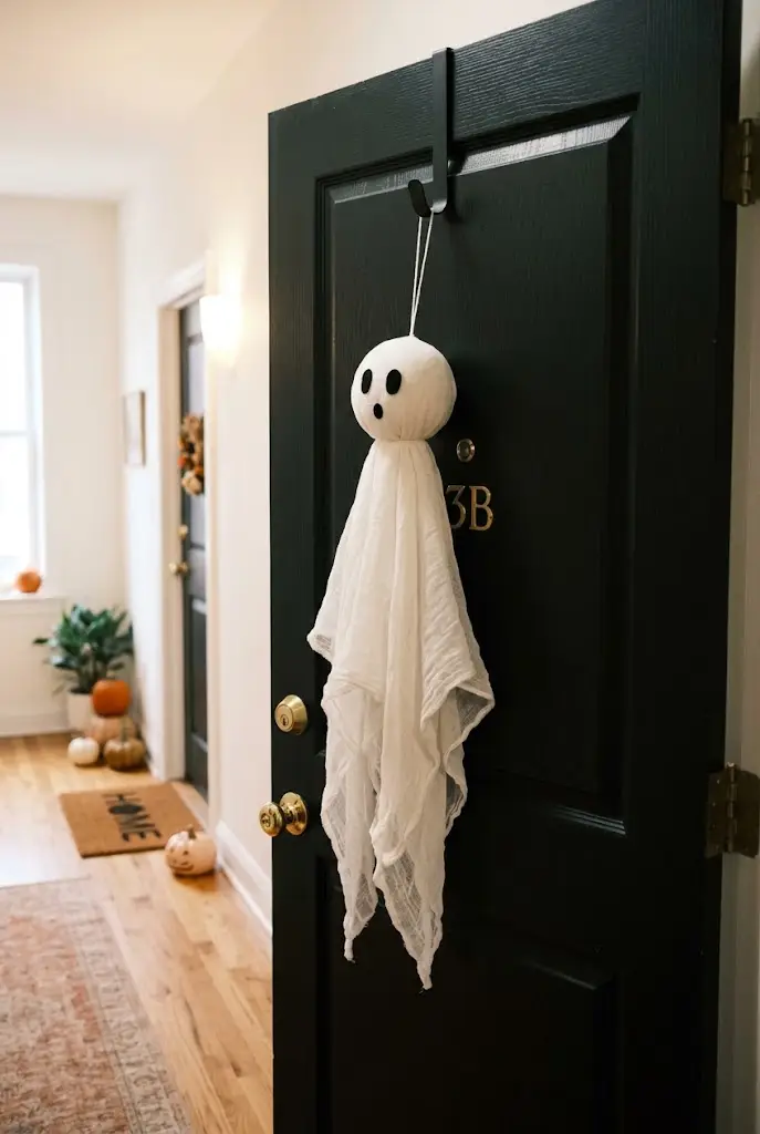 halloween apartment front door ideas