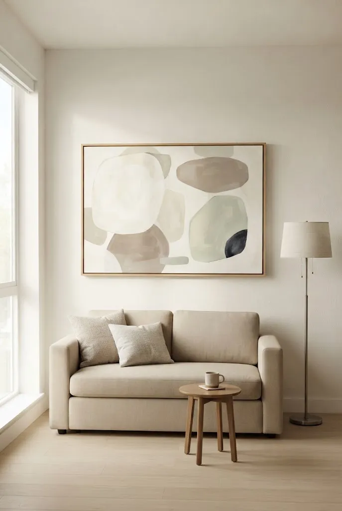 studio apartment wall art ideas

