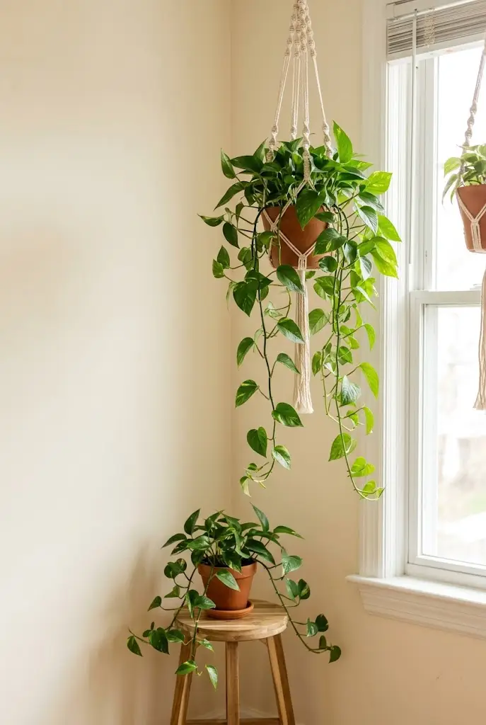 Hanging Plant Corner