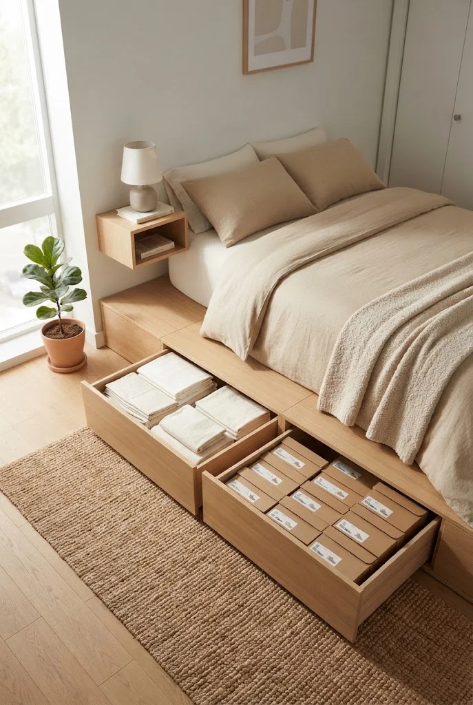  Hidden Drawer Storage