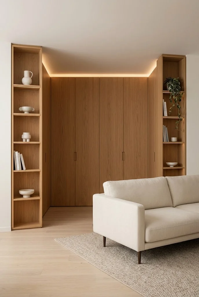 Hidden Murphy Bed Nook