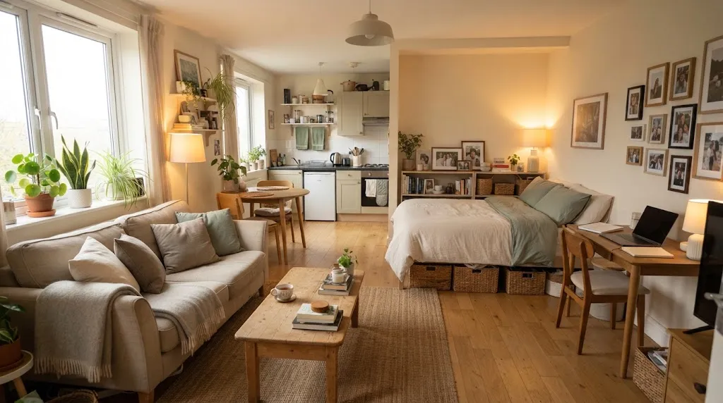How to Create Cozy Studio Apartment With What You Already Own