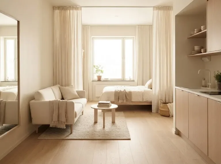 Make a Studio Apartment Feel Bigger