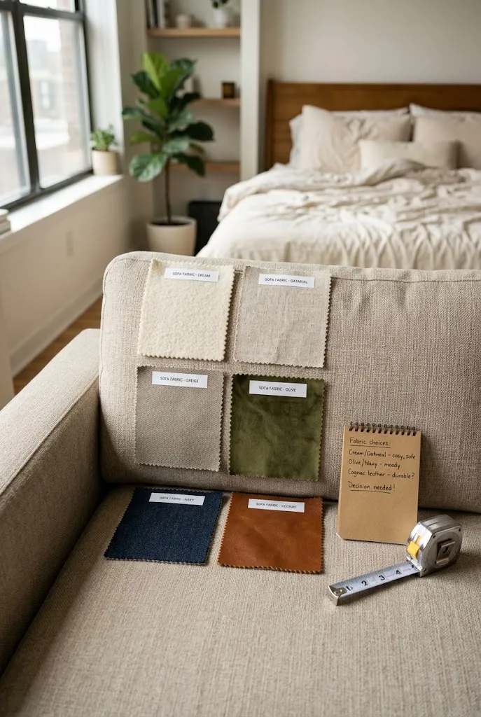 How to Choose the Right Sofa Color for Your Studio Apartment