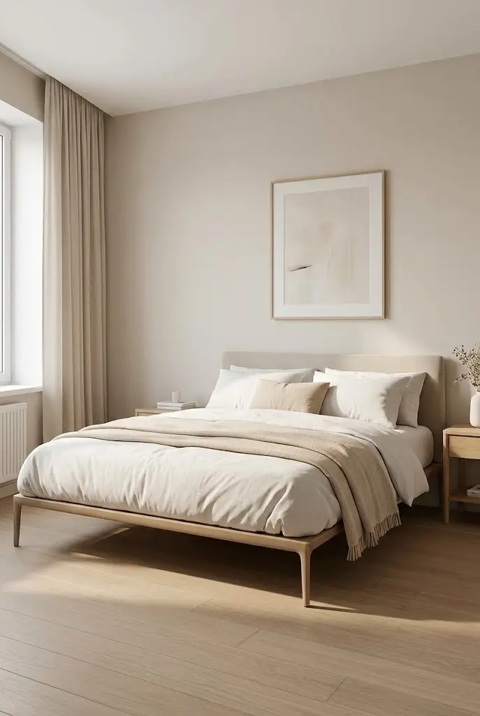 Keep the Bed Frame Visually Light