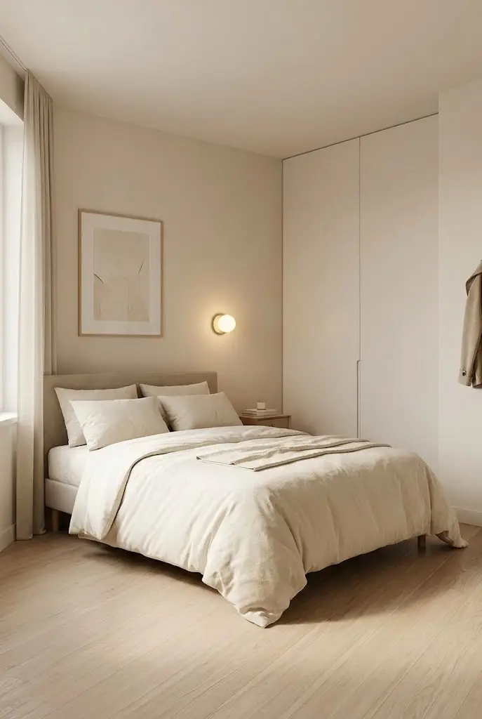 Keep the Sleeping Area Simple and Clutter Free