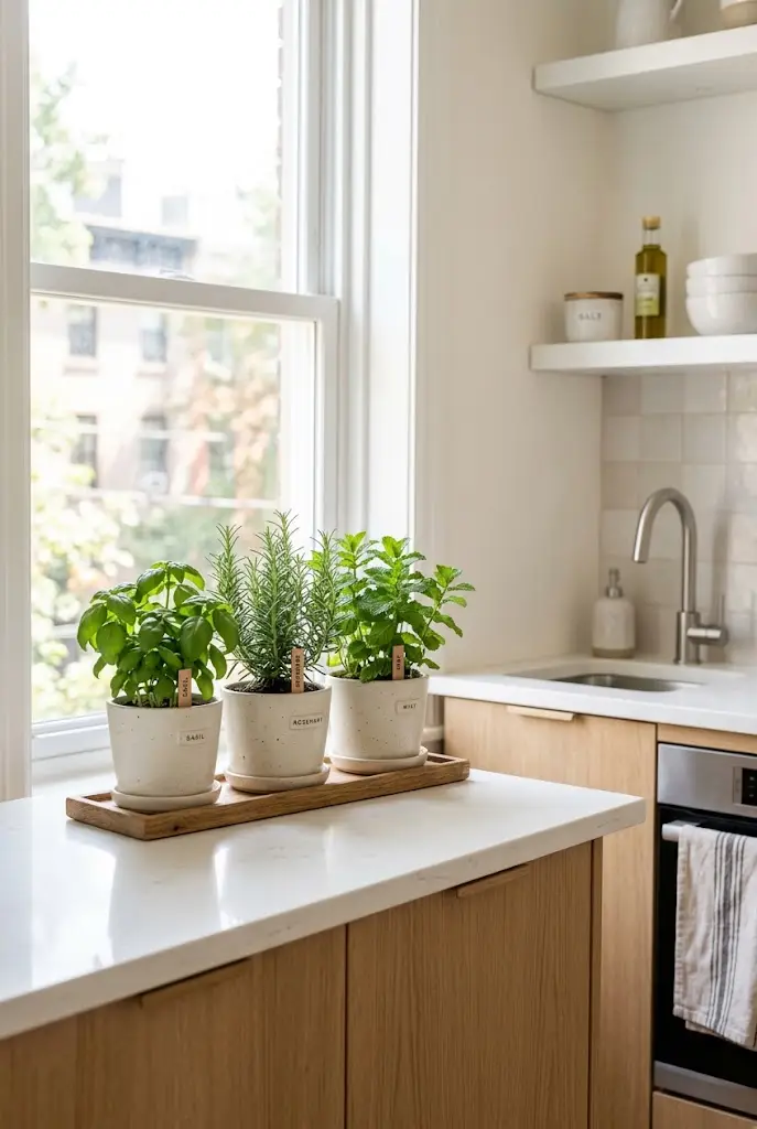 Kitchen Herb Pots
