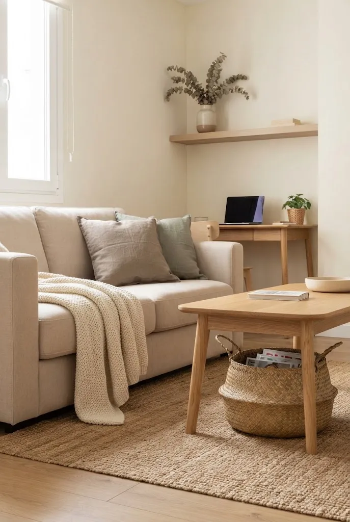 cozy studio apartment