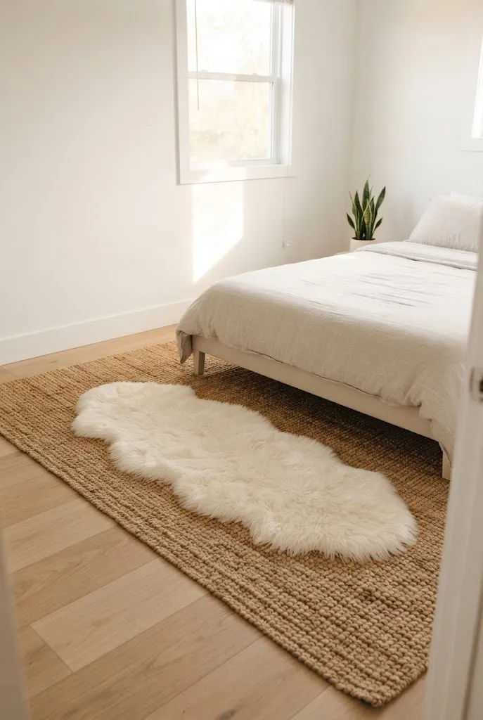 studio bedroom rug ideas