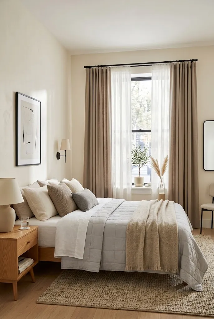 Layered Sheer curtains