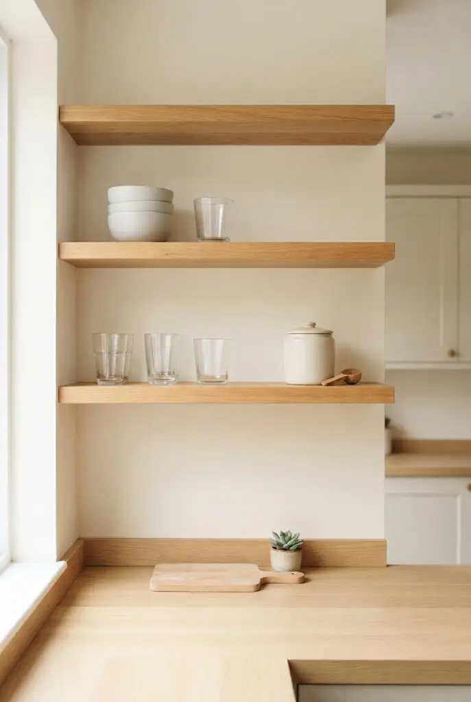 Leave Open Shelf Space