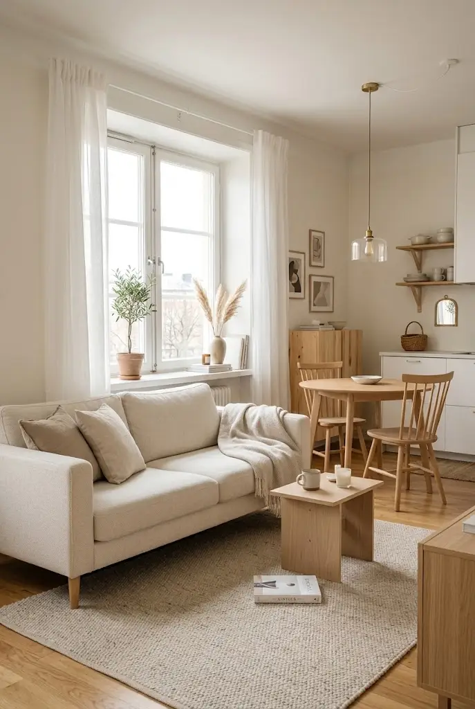Light Colored Sofa