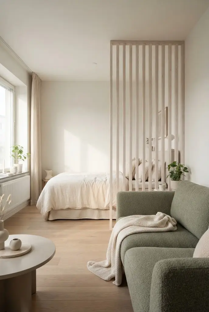 Light Wood Divider