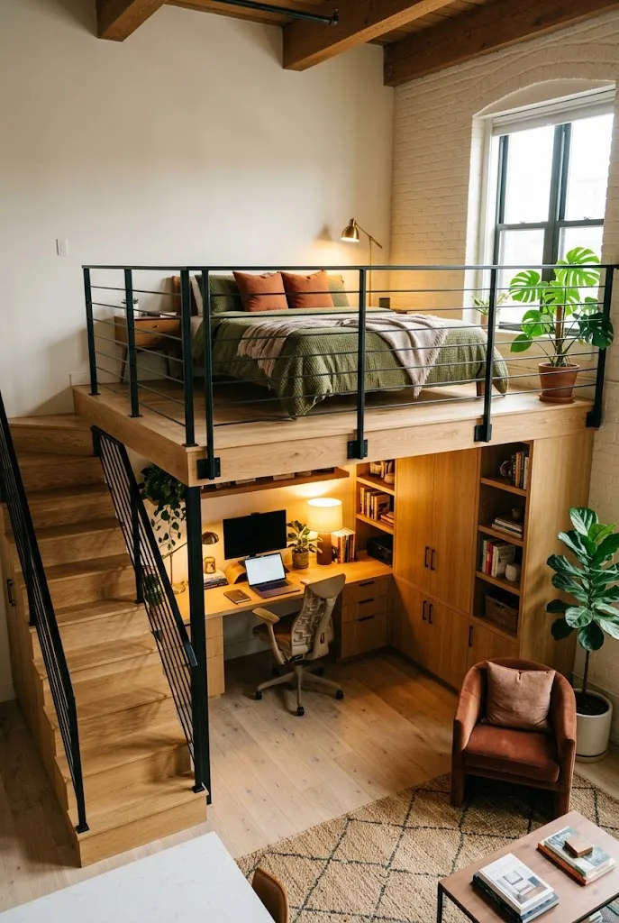 Lofted Sleeping Nook