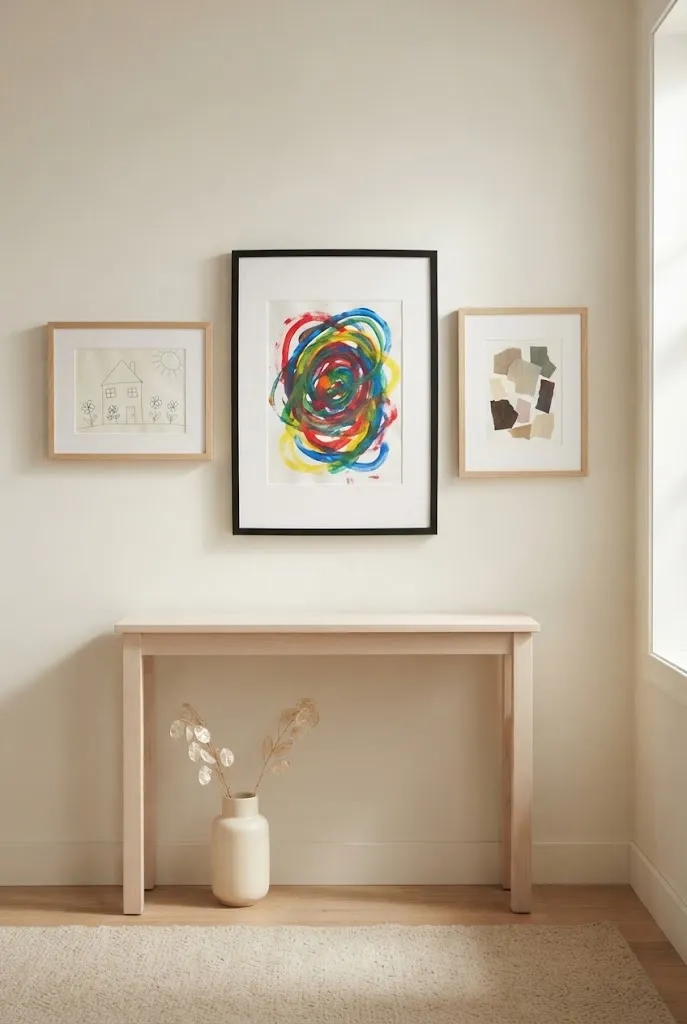 studio apartment wall art ideas