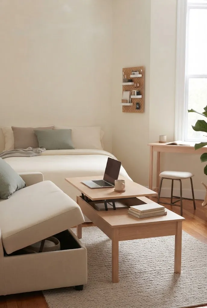 aesthetic studio apartment