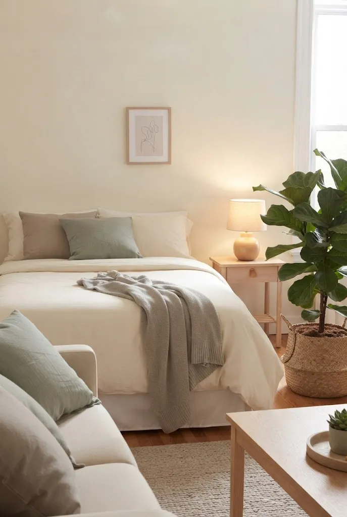 aesthetic studio apartment