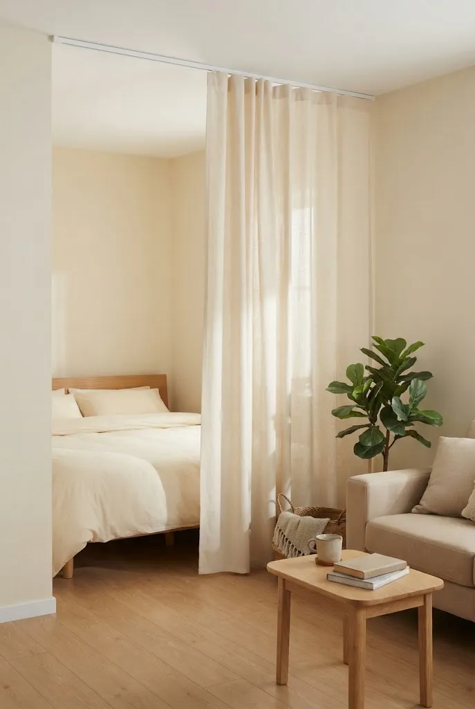 decorate a studio apartment cheaply