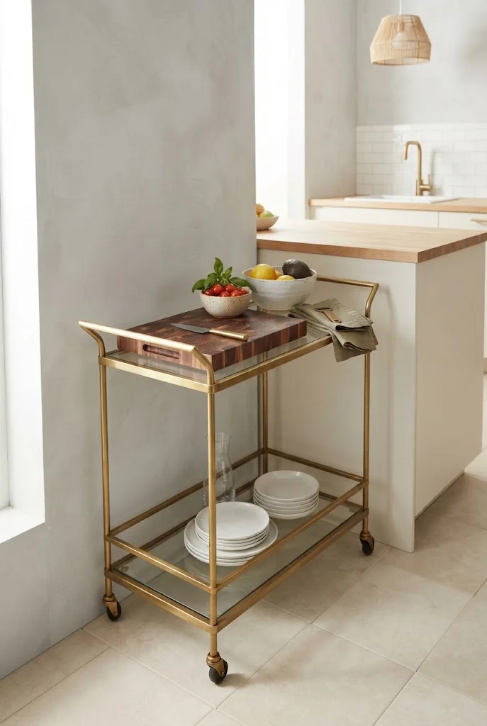 Mobile Bar Cart