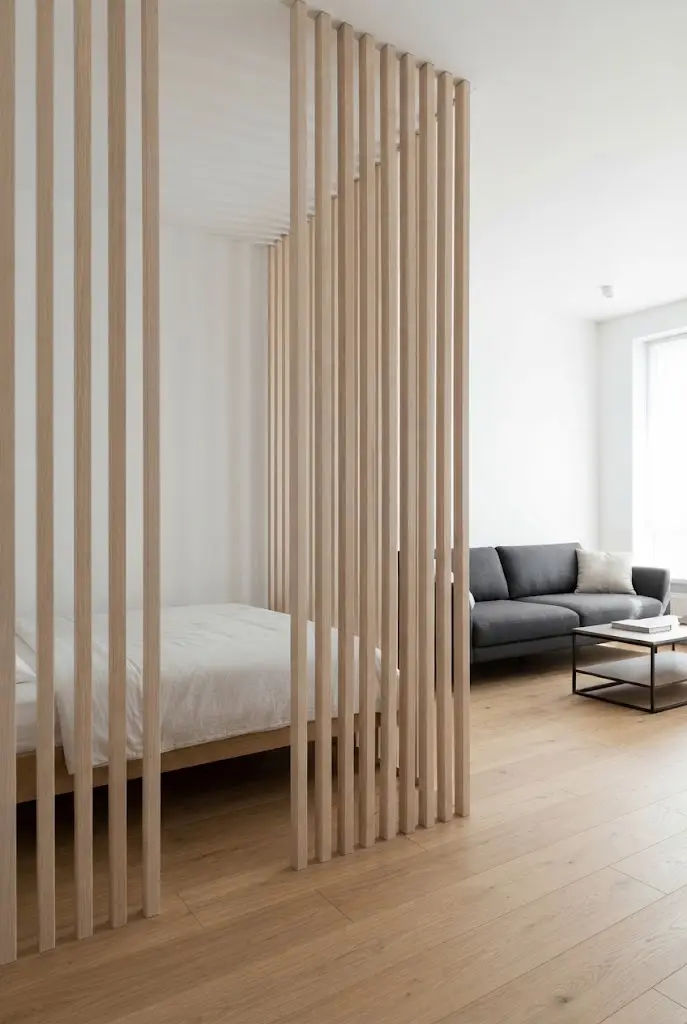 Narrow Slats for an Open Look