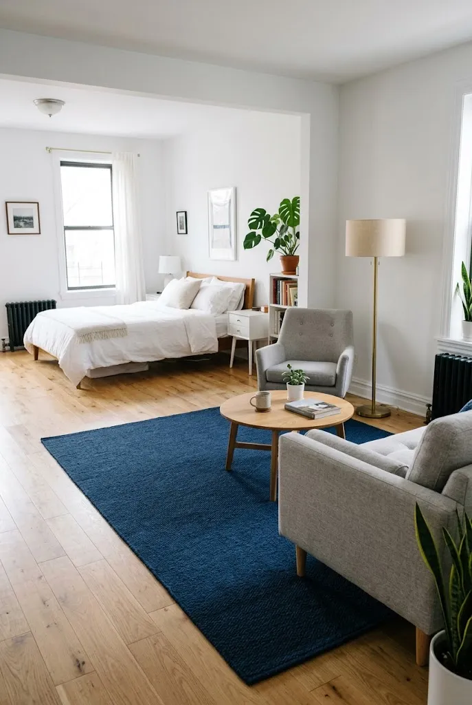 Navy Rug