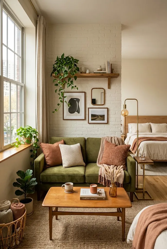 Olive Green for an Earthy Statement