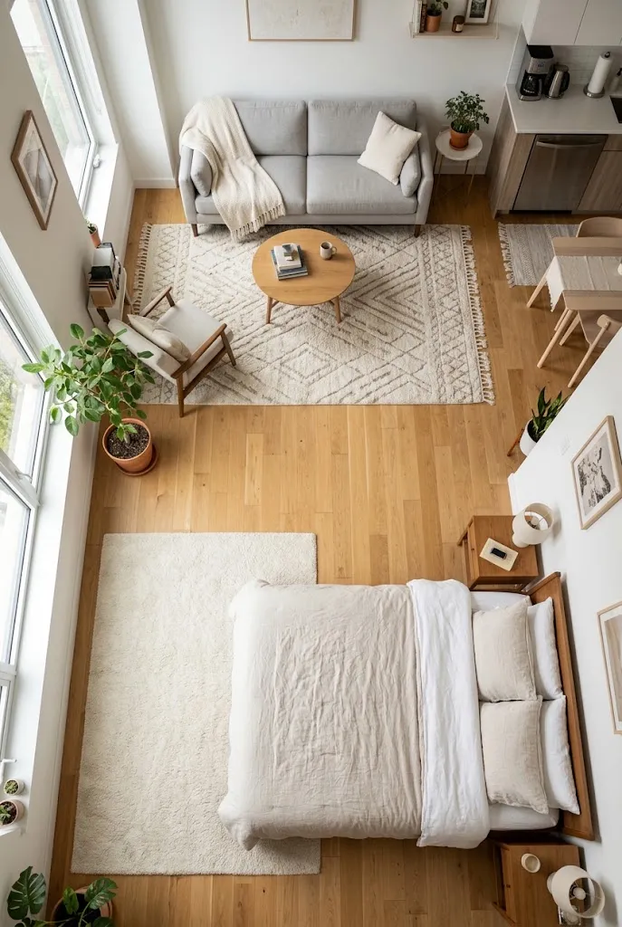 One Rug or Two in a Studio