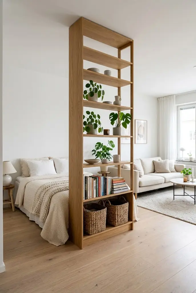 Open Shelf Divider