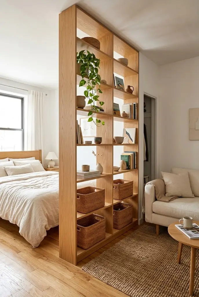 Open Shelf Divider