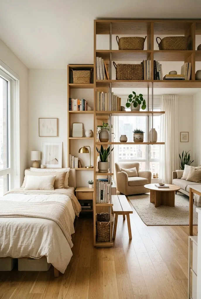 Open Shelf Divider