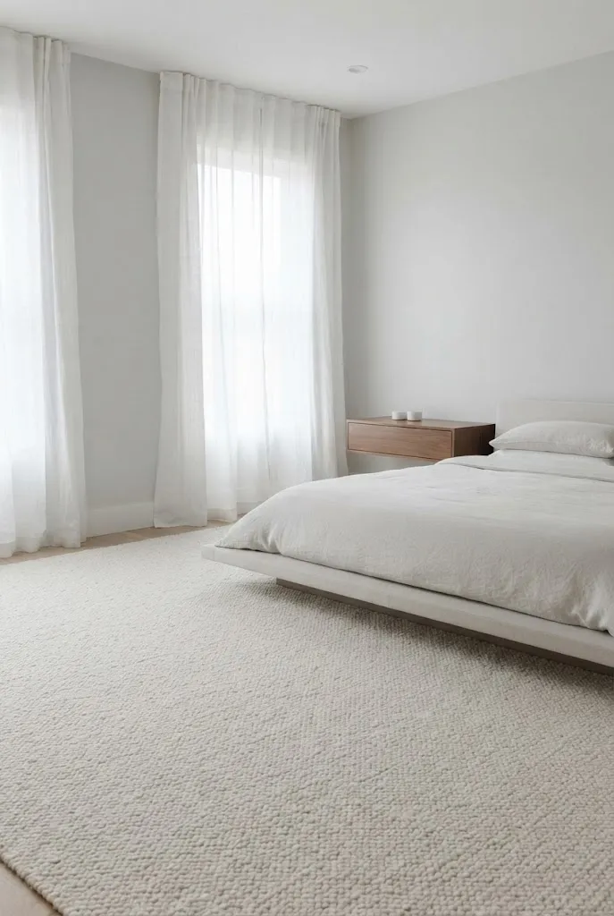 studio bedroom rug ideas