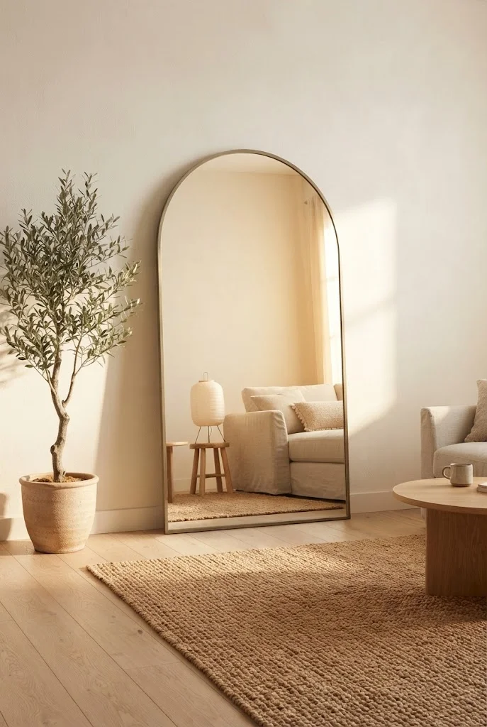Oversized Statement Mirror