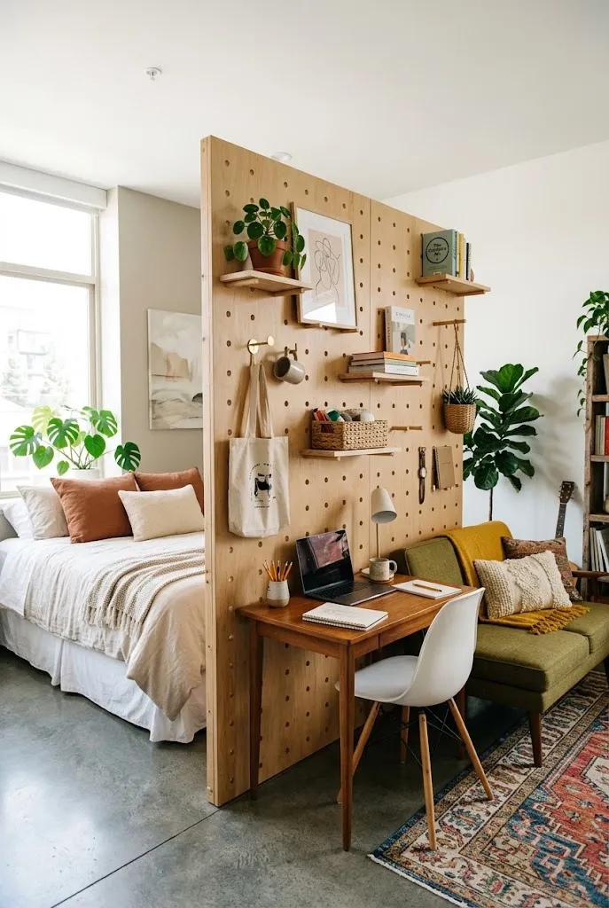 Pegboard Divider