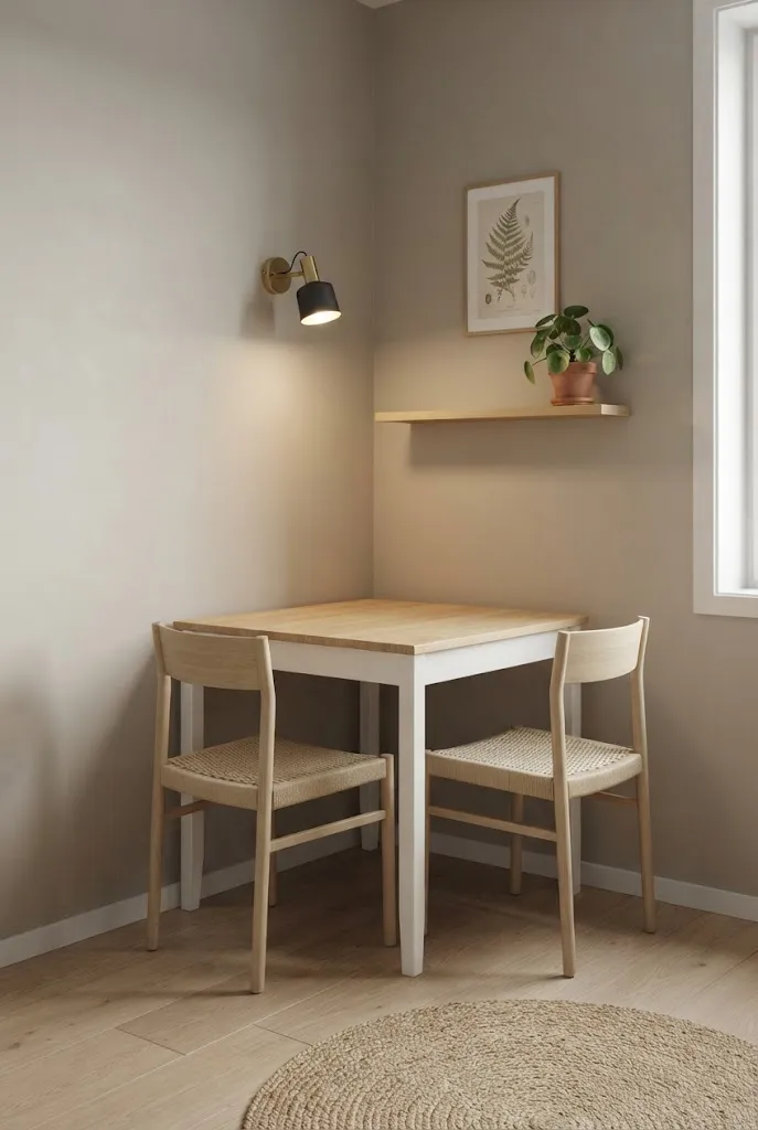 one bedroom apartment dining area ideas