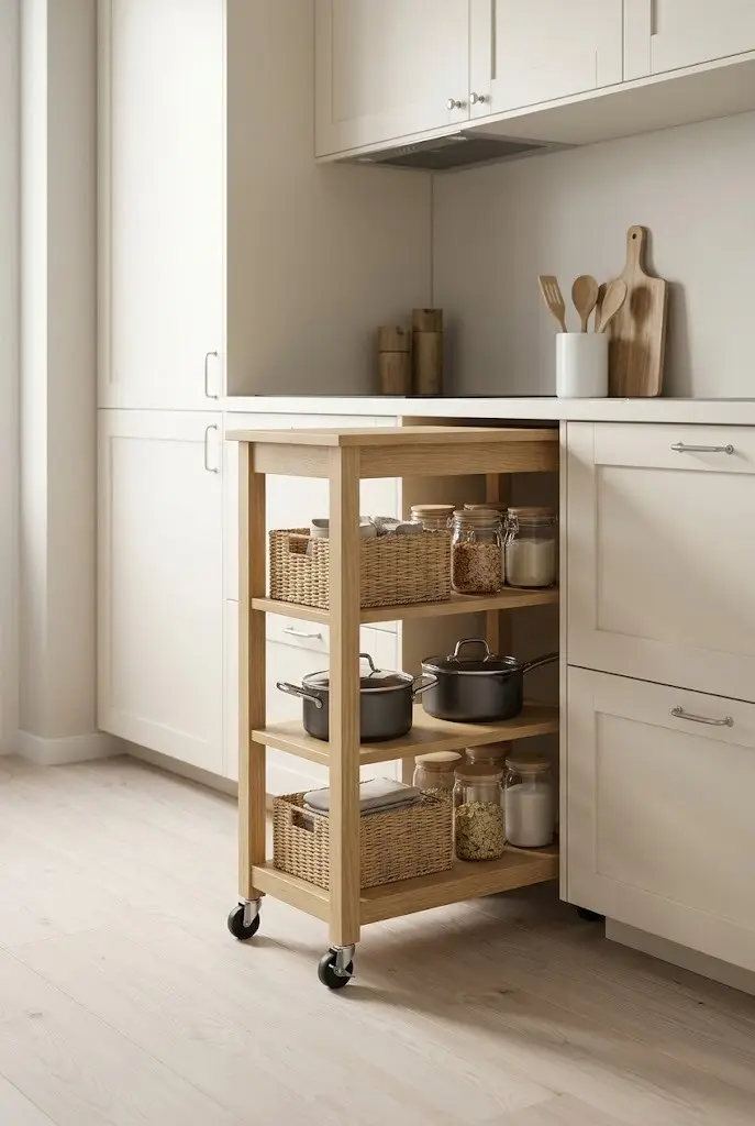 Rolling Kitchen Cart