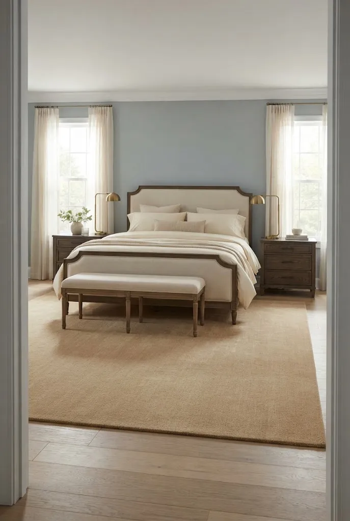 Rug Under Bed