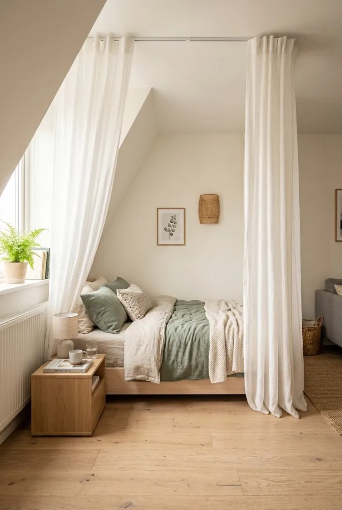Sheer Curtain Nook