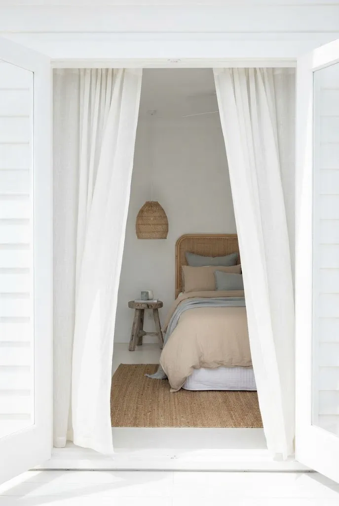 Sheer Linen Panels