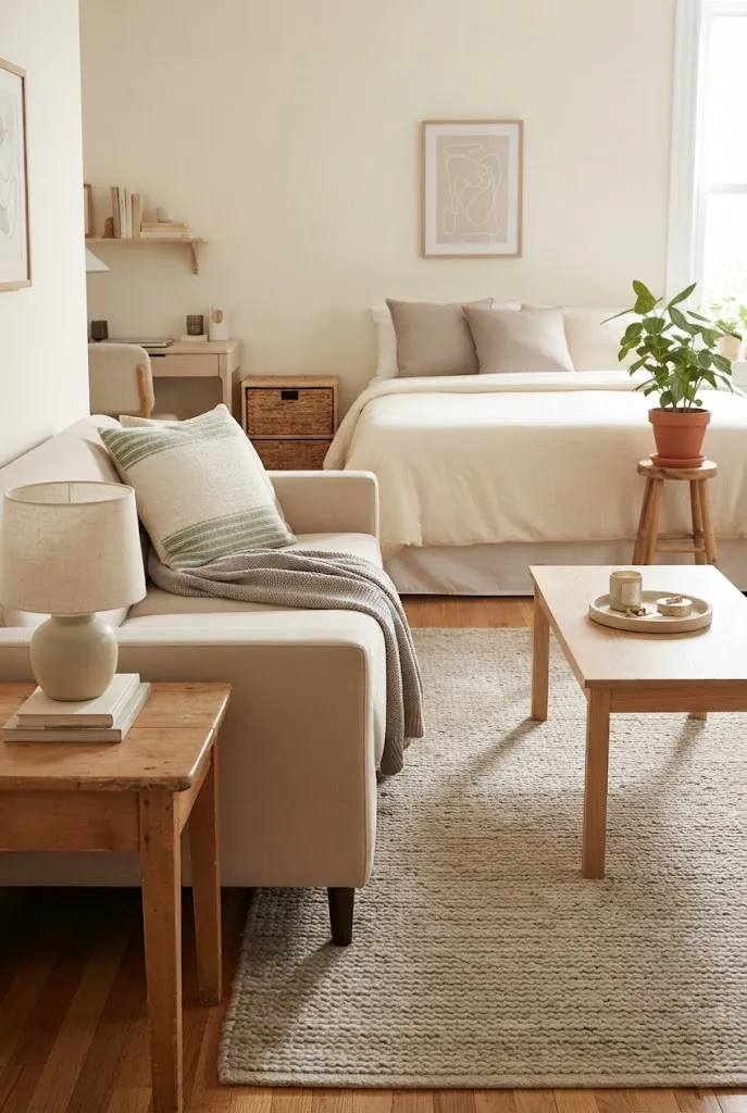 aesthetic studio apartment