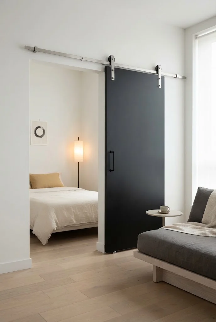 Sliding Door Divider