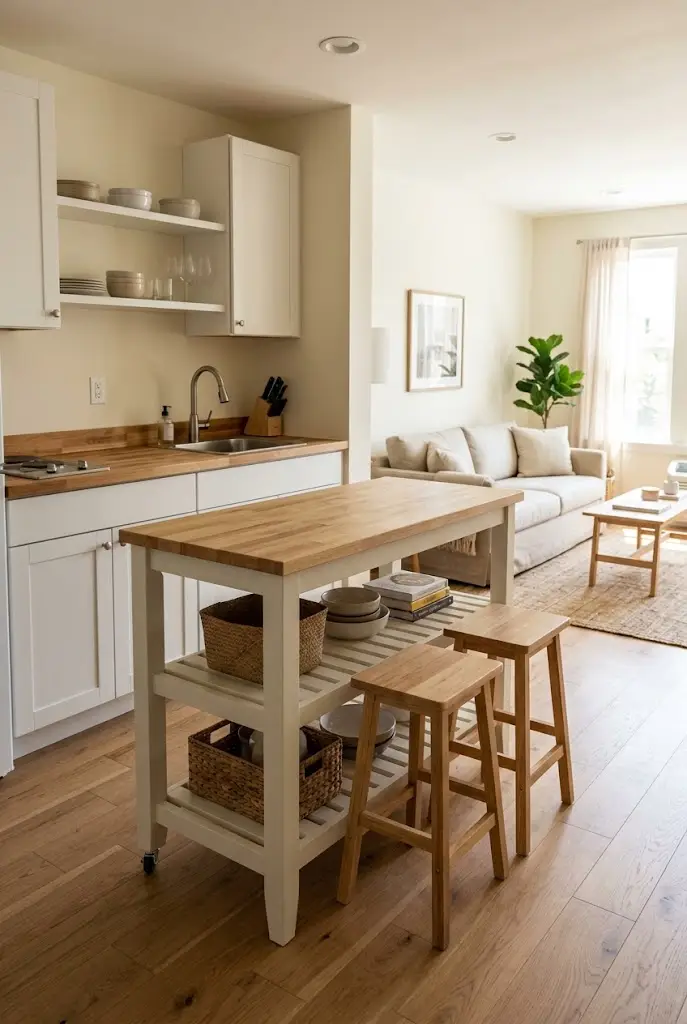 Slim Kitchen Island