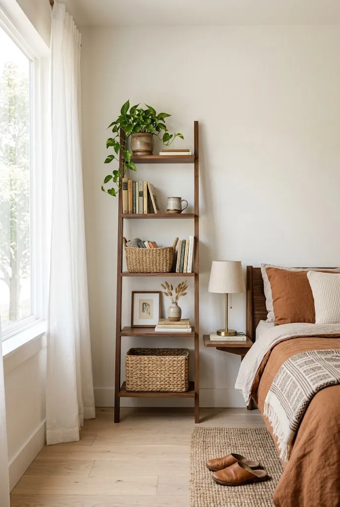 Slim Ladder Shelf