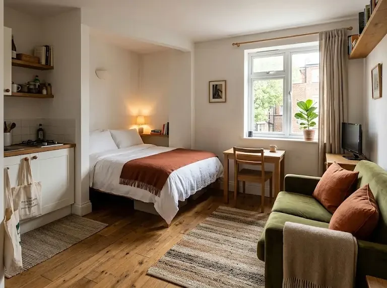 Small Studio Apartment Layout Ideas