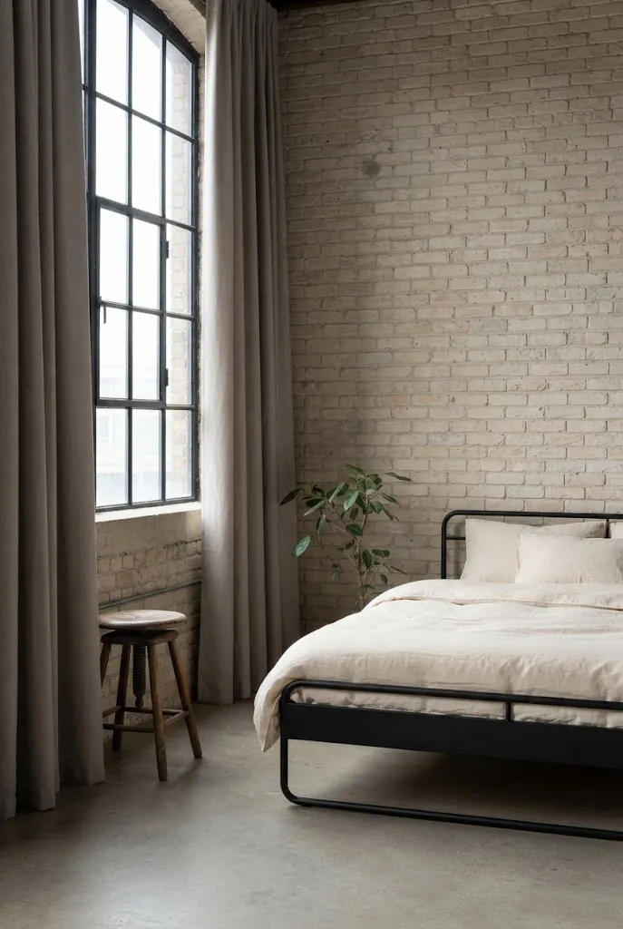 Soft Gray Drapes